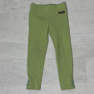 Matilda Jane Leggings Sz 2 Girls Green MJ